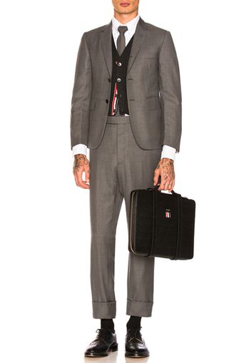 Thom Browne Classic Wool Suit in Gray