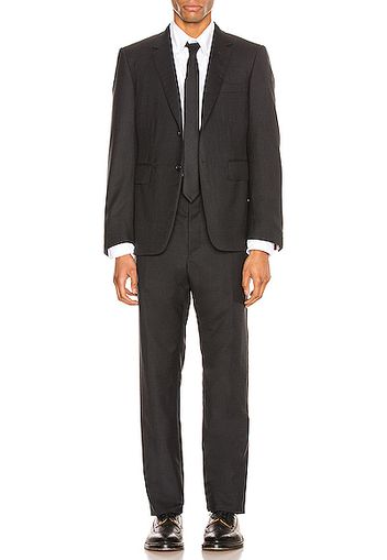 Thom Browne Classic Wool Suit in Gray