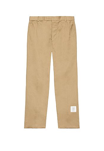 Thom Browne Unconstructed Chino Trouser in Beige