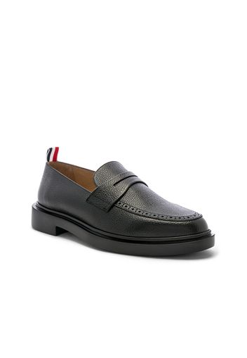 Thom Browne Rubber Sole Loafer in Black