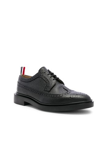 Thom Browne Rubber Sole Brogue in Black