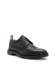 Thom Browne Rubber Sole Brogue in Black