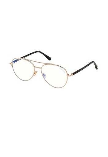 TOM FORD Aviator Optical Eyeglasses in Rose