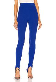 TOM FORD Cashmere Rib Stirrup Pant in Royal