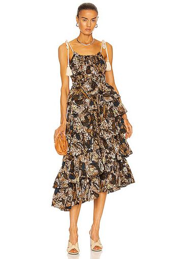 Ulla Johnson Estela Dress in Brown