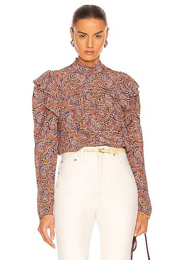 Ulla Johnson Arda Top in Wine