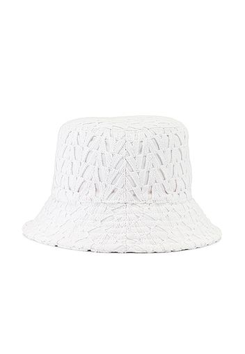 Valentino Garavani VLogo Signature Bucket Hat in White