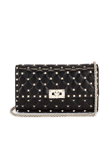 Valentino Garavani Rockstud Shoulder Bag in Black