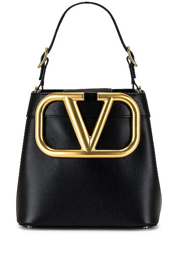 Valentino Garavani Supervee Top Handle Bag in Black