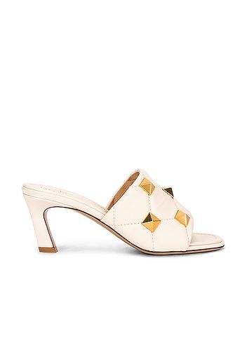 Valentino Garavani Roman Stud Mules in Ivory