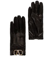 Valentino Garavani VLogo Signature Gloves in Black