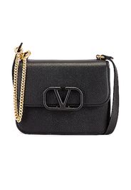 Valentino Garavani Small VSling Shoulder Bag in Black