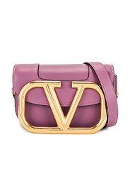 Valentino Garavani Small Supervee Shoulder Bag in Purple