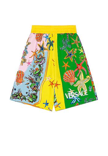 VERSACE Tresor de la Mer Sweatshorts in Yellow