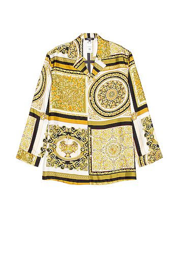 VERSACE Printed Shirt in Yellow