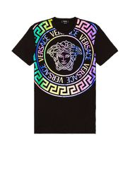 VERSACE Logo Tee in Black