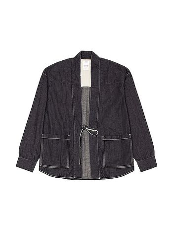 Visvim Lhamo Denim Shirt in Blue