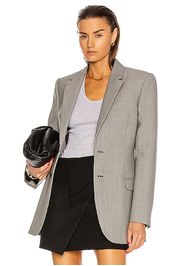 WARDROBE.NYC Contour Blazer in Black