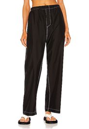 WARDROBE.NYC Pajama Pant in Black