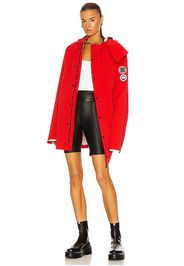 Y/Project x Canada Goose Nanaimo Rain Jacket in Red