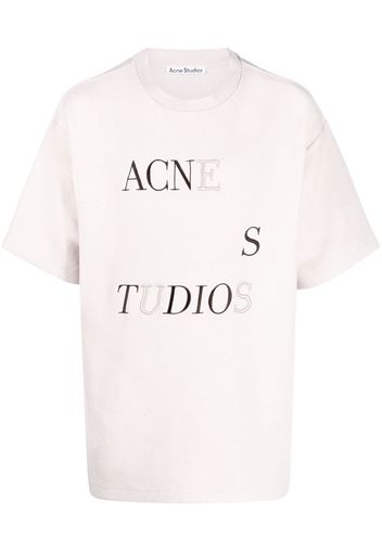 ACNE STUDIOS - Logo Cotton T-shirt