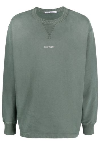 ACNE STUDIOS - Logo Cotton Sweatshirt