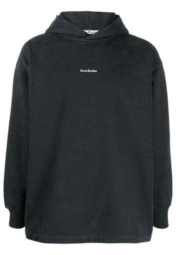 ACNE STUDIOS - Logo Cotton Hoodie