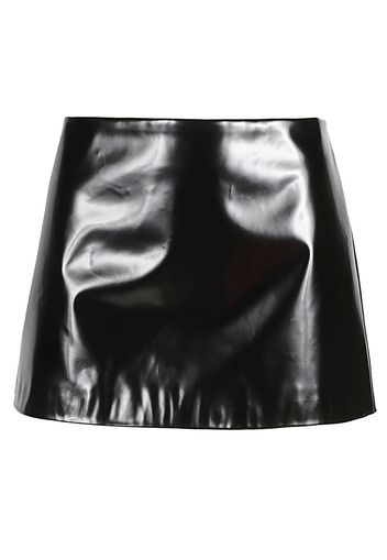 ACNE STUDIOS - Leather Effect Mini Skirt