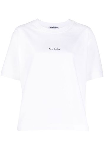 ACNE STUDIOS - Logo Cotton T-shirt