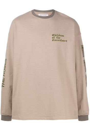 CHILDREN OF THE DISCORDANCE - Cotton Embroidered Sweatshirt