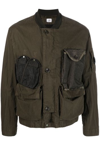 C.P. COMPANY - Cotton Blend Bomber Jacket