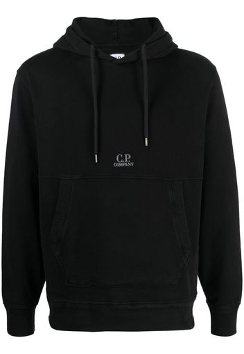 C.P. COMPANY - Logo Cotton Hoodie