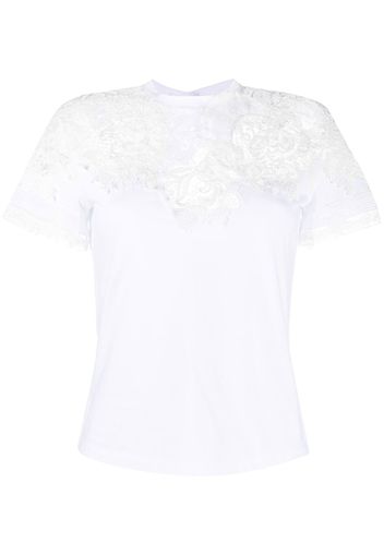 ERMANNO SCERVINO - Lace Detail T-shirt