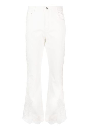 ERMANNO SCERVINO - Cropped Flared Trousers