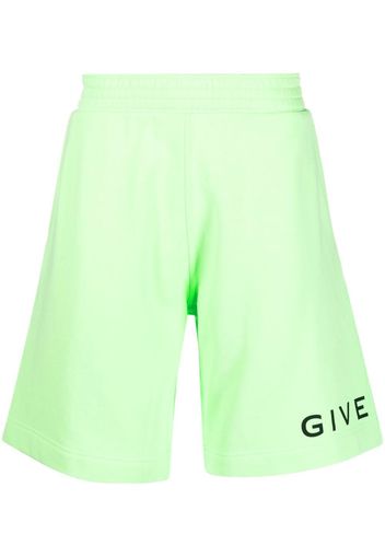 GIVENCHY - Cotton Logo Shorts