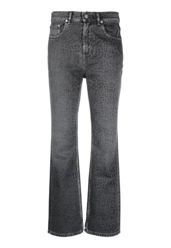 GOLDEN GOOSE - Flared Denim Cotton Jeans