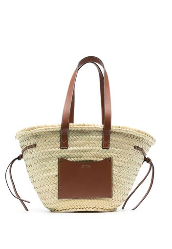 ISABEL MARANT - Cadix Straw Shopping Bag