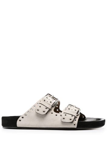 ISABEL MARANT - Lennyo Leather Flat Sandals