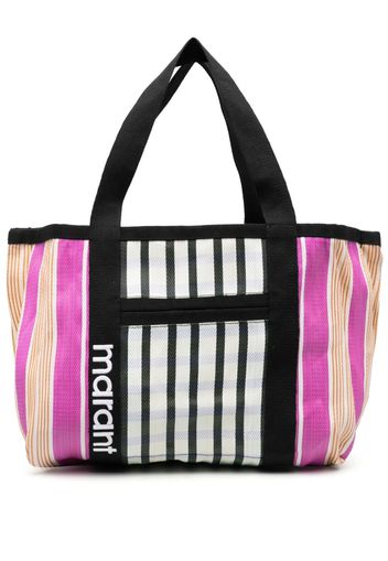 ISABEL MARANT - Darwen Striped Nylon Tote Bag