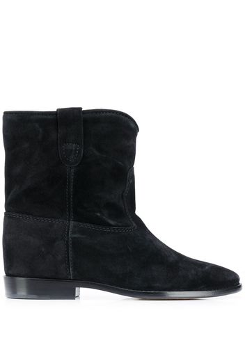 ISABEL MARANT- Crisi Leather Ankle Boots- Woman- 39 - Black