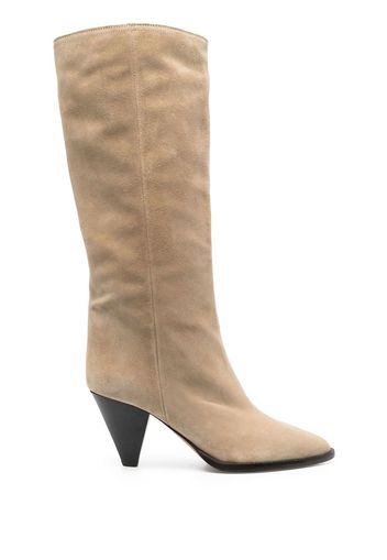 ISABEL MARANT - Rouxy Leather Boots