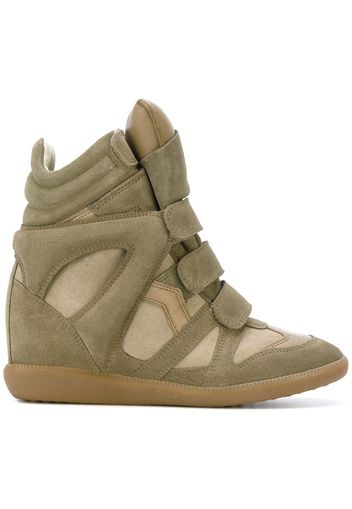 ISABEL MARANT - Bekett Leather Sneakers