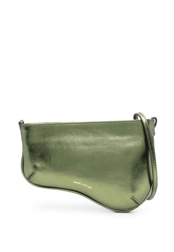 MANU ATELIER - Mini Curve Bag Leather Shoulder Bag