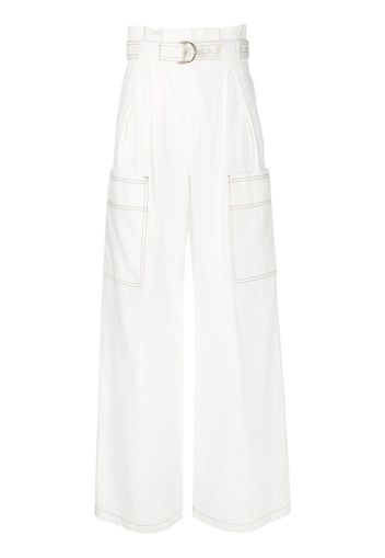 MAX MARA - High-waisted Cargo Trousers