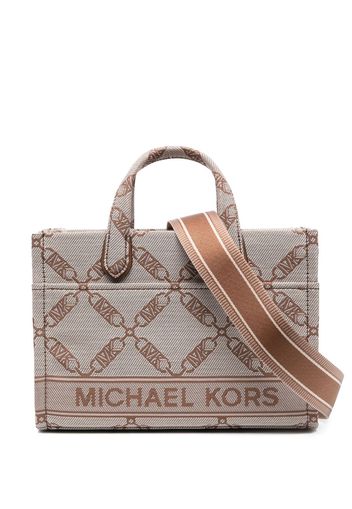 MICHAEL MICHAEL KORS - Gigi Small Logo Jacquard Messenger Bag