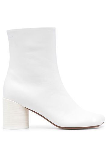 MM6 MAISON MARGIELA - Tabi Leather Ankle Boots