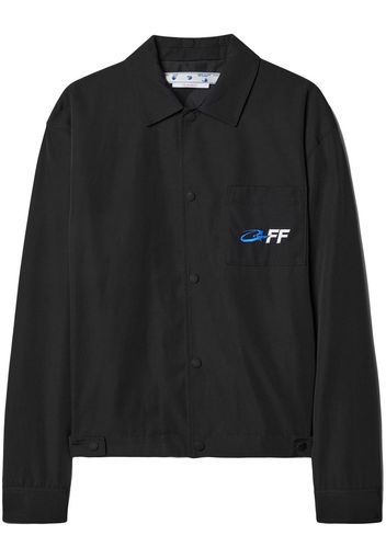 OFF-WHITE - Logo Nylon Shirt Jacket