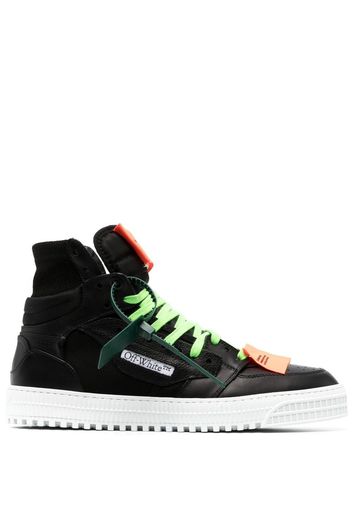 OFF-WHITE - 3.0 Off Court Leather Sneakers