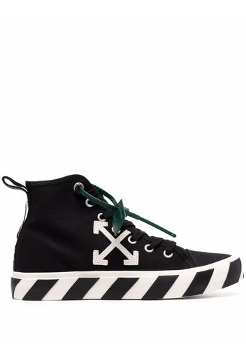 OFF-WHITE - Mid Top Vulcanized Sneakers