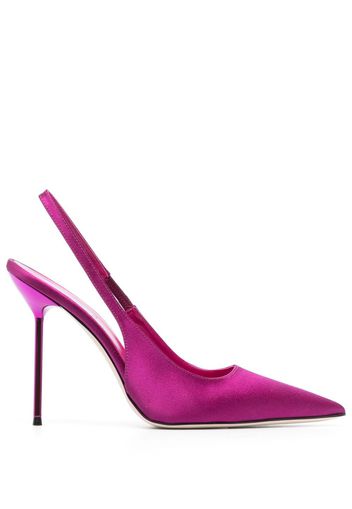 PARIS TEXAS - Satin Slingback Pumps